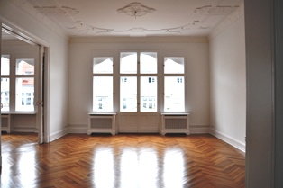 Representative floor of an old building in Charlottenburg