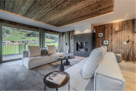 Vollmöbliertes Luxusapartment in der Berglandschaft von Kitzbühel !